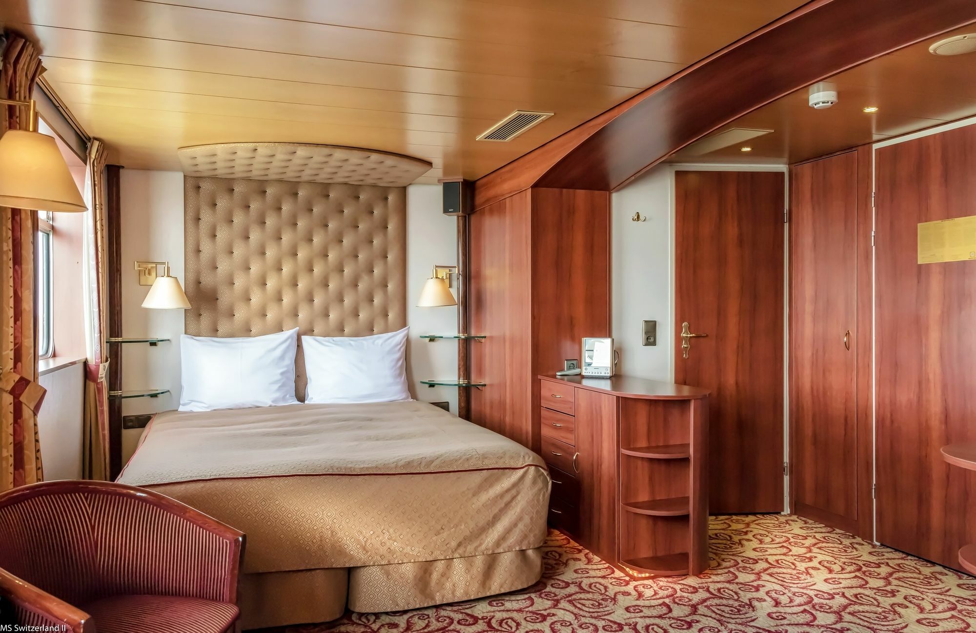 Knm Ms Switzerland I - Dusseldorf Hotell Exteriör bild